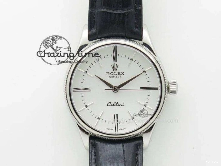 MiroTime 0116 Minimalist Day Date 40mm SS BP Maker Best Edition Diamond Bezel Silver Dial On SS Bracelet A 3697